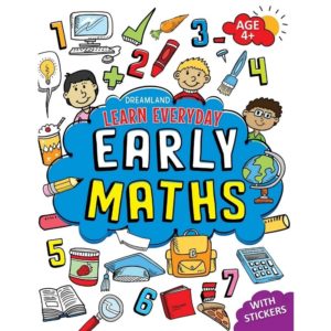 Dreamland Learn Everyday Basic Maths Activity Book - Age 4+