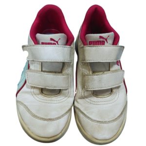 Puma Rubber Shoes - White & Pink