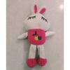 Nickelodeon White & Pink Bunny Plush Toy