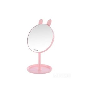 Mirror for make up in bunny design